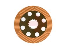 BRZDOVÁ LAMELA ČIERNA JCB