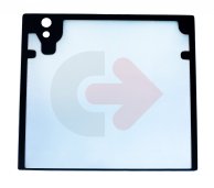 SKLO TVRDENÉ ZELENÉ SO SIEŤOTLAČOU VOLVO CVA 15018090