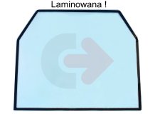 STREŠNÉ SKLO LAMINOVANÉ ZELENÉ SO SIEŤOTLAČOU CVA JCB 827/50159