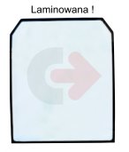 ČELNÉ SKLO LAMINOVANÉ ZELENÉ SO SIEŤOTLAČOU CVA JCB 827/30501