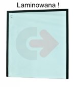 ČELNÉ SKLO HORNÉ LAMINOVANÉ SO SIEŤOTLAČOU CVA CAT 1421255