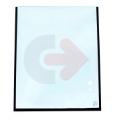 ČELNÉ SKLO HORNÉ TVRDENÉ ZELENÉ SO SIEŤOTLAČOU CVA KOMATSU 22M-54-24292