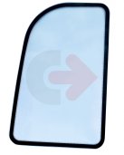 SKLO DVERÍ HORNÉ TVRDENÉ ZELENÉ SO SIEŤOTLAČOU CVA VOLVO V14519491