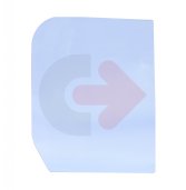 SKLO DVERÍ PRAVÉ TVRDENÉ BEZFAREBNÉ CVA CAT 1572377