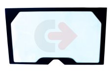 ZADNÉ SKLO TVRDENÉ ZELENÉ SO SIEŤOTLAČOU CVA VOLVO V11444159