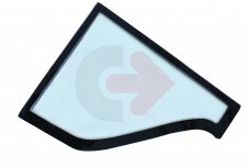 SKLO DVERÍ ĽAVÉ TVRDENÉ ZELENÉ SO SIEŤOTLAČOU CVA VOLVO V11412765