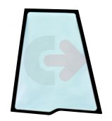 SKLO DVERÍ PRAVÉ TVRDENÉ ZELENÉ SO SIEŤOTLAČOU CVA JCB 827/30567