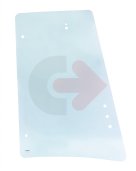 BOČNÉ SKLO PRAVÉ TVRDENÉ ZELENÉ CVA JCB 827/80249