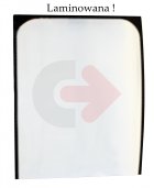 ČELNÉ SKLO HORNÉ LAMINOVANÉ ZELENÉ SO SIEŤOTLAČOU CVA LIEBHERR 10664698