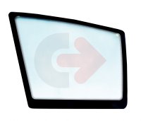 BOČNÉ SKLO TVRDENÉ ZELENÉ SO SIEŤOTLAČOU CVA JCB 827/80289