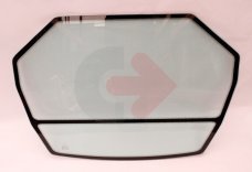 STREŠNÉ SKLO LAMINOVANÉ ZELENÉ SO SIEŤOTLAČOU CVA JCB 827/80272