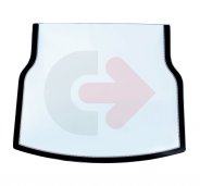 ČELNÉ SKLO DOLNÉ TVRDENÉ ZELENÉ SO SIEŤOTLAČOU CVA JCB 827/80347