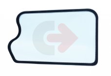 SKLO DVERÍ TVRDENÉ ZELENÉ SO SIEŤOTLAČOU CVA JCB 827/80300